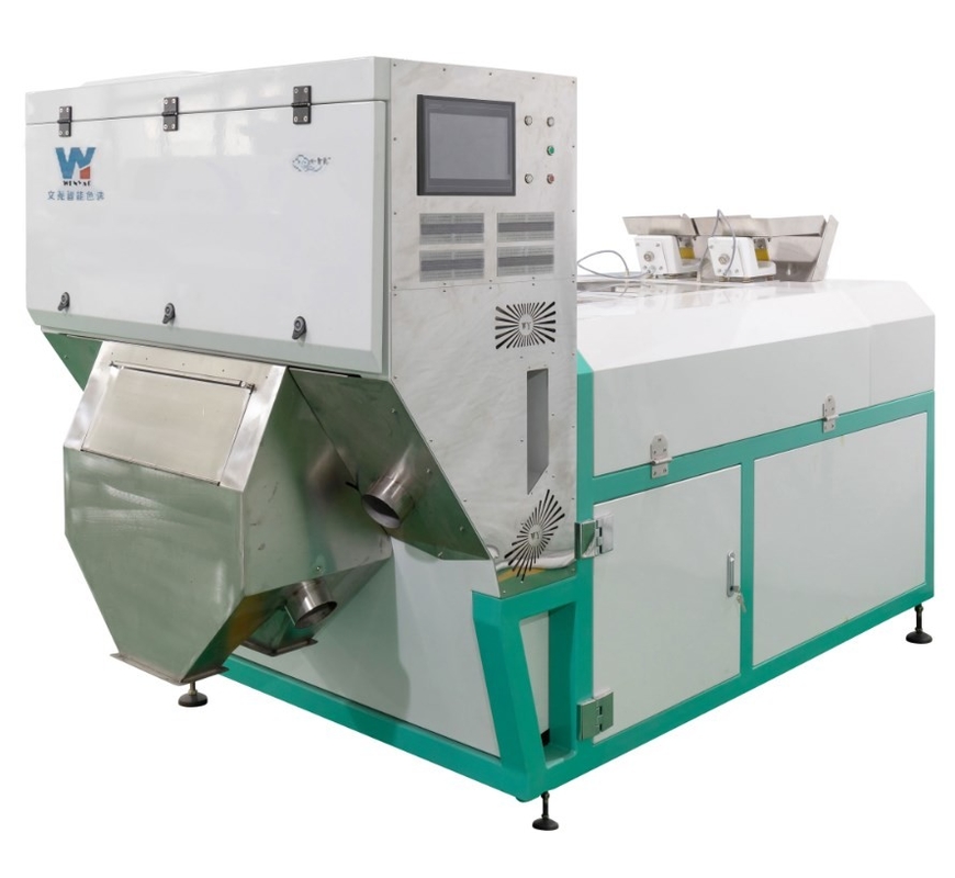 A máquina do classificador da cor do CCD do floco da garrafa do ANIMAL DE ESTIMAÇÃO do ABS para desperdiça a reciclagem plástica