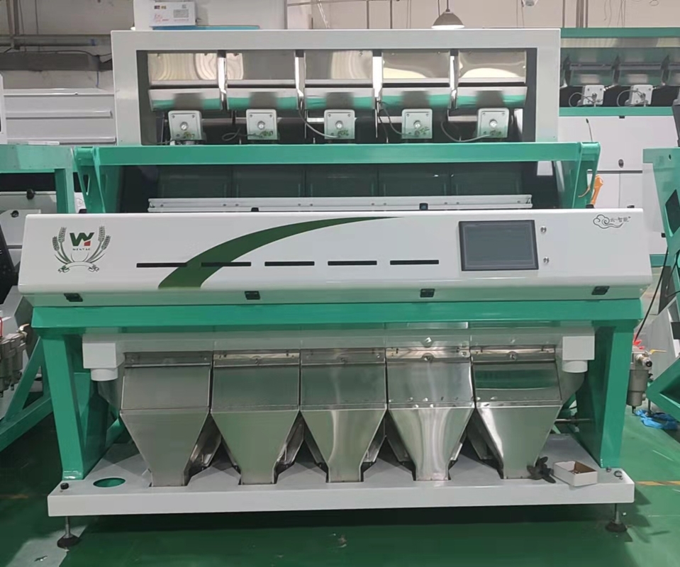 Máquina plástica do classificador da cor de 5 rampas com o CCD de Toshiba Japão