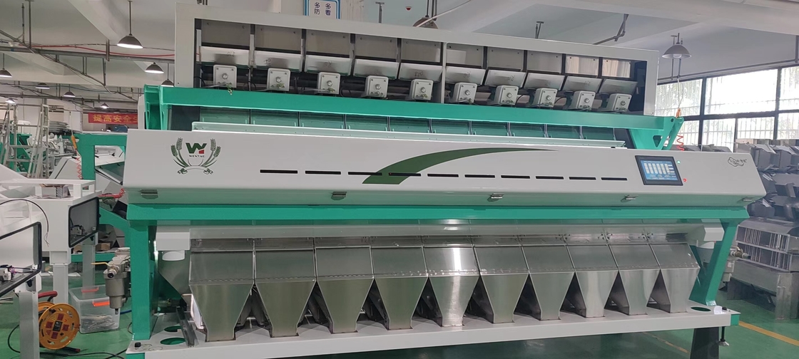 Máquina plástica do classificador da cor de 5 rampas com o CCD de Toshiba Japão