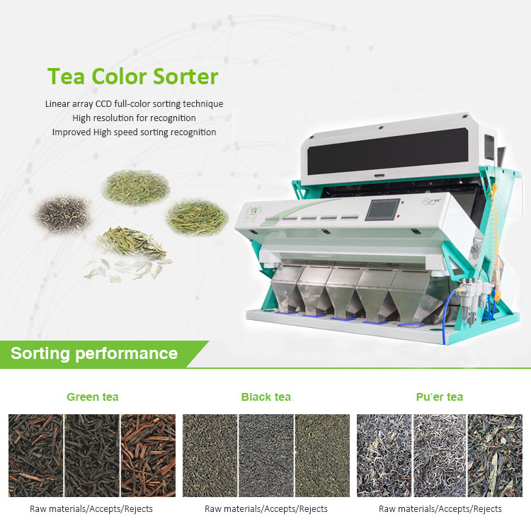 Máquina de WENYAO Flower Tea Color Sorter para a remoção amarela da seleção das varas