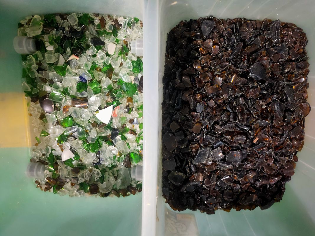 WENYAO Máquina de triagem de vidro de correia de alta velocidade e confiabilidade para reciclagem de precisão Máquina de triagem de vidro