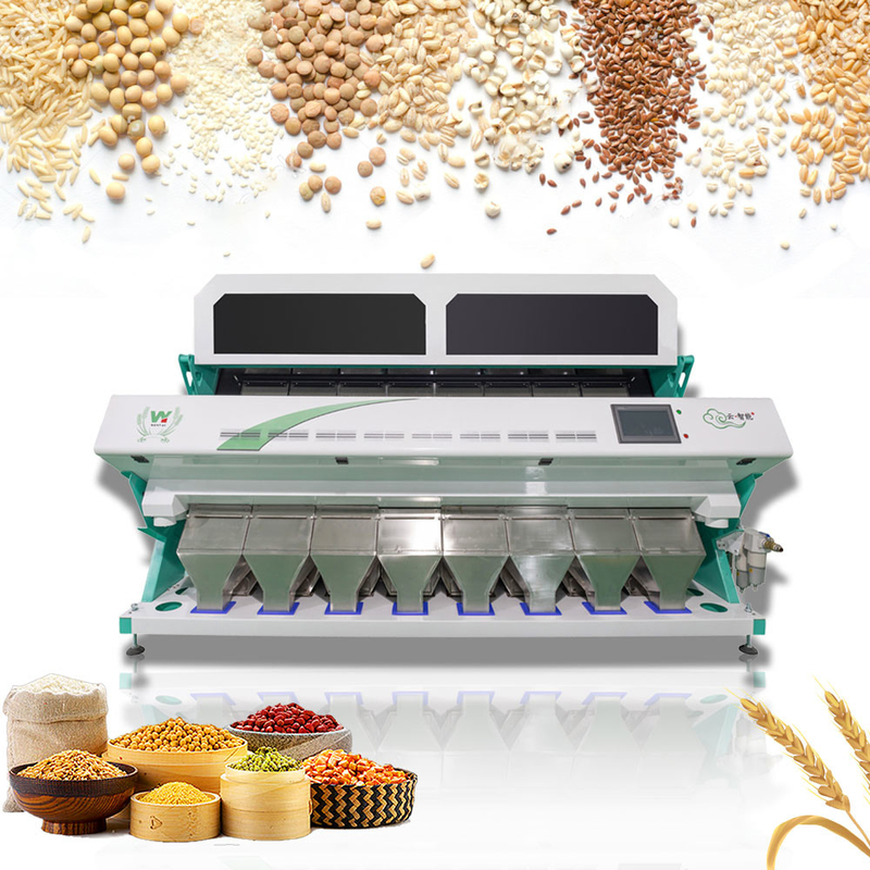 Classificador ótico promovido da cor e da forma das multi grões da função para o cereal/lentilhas/cevada