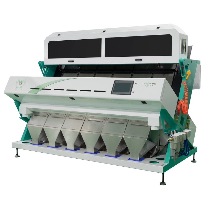 Máquina de Selctor do classificador da cor da grão do arroz das rampas da Multi-função 6 que classifica para cereais do arroz