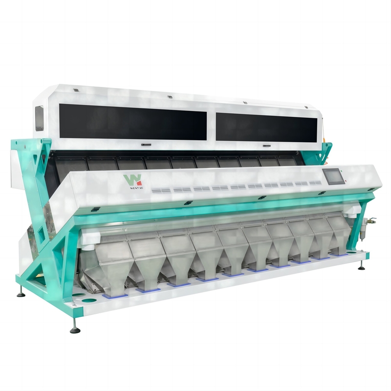 As porcas da máquina de processamento de WENYAO Optical Sorter Intelligent Nut colorem a máquina de classificação com AI