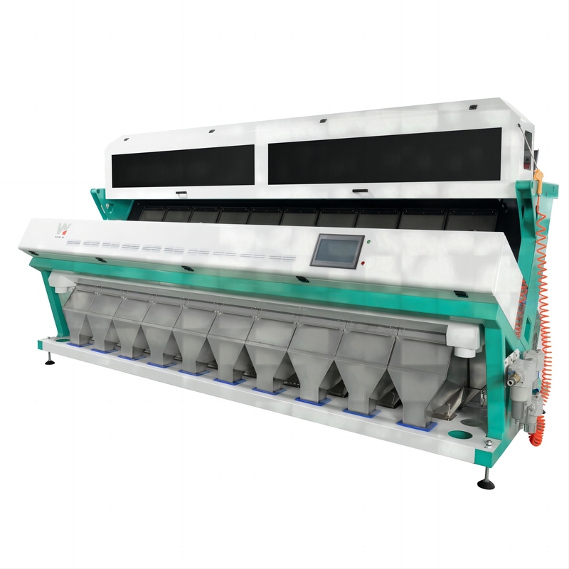As porcas da máquina de processamento de WENYAO Optical Sorter Intelligent Nut colorem a máquina de classificação com AI