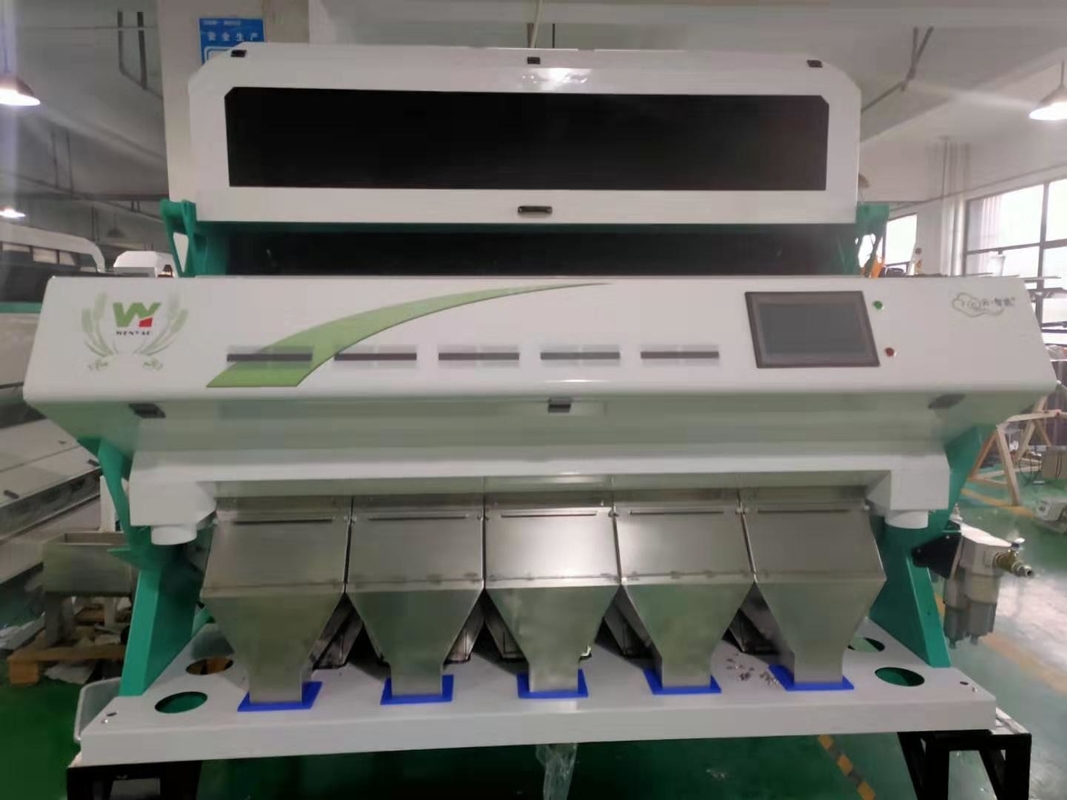Sensor do CCD de Mini Color Sorting Machine With do classificador da cor da passa da amêndoa das porcas