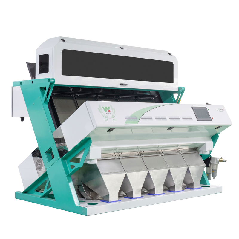 Sensor do CCD de Mini Color Sorting Machine With do classificador da cor da passa da amêndoa das porcas