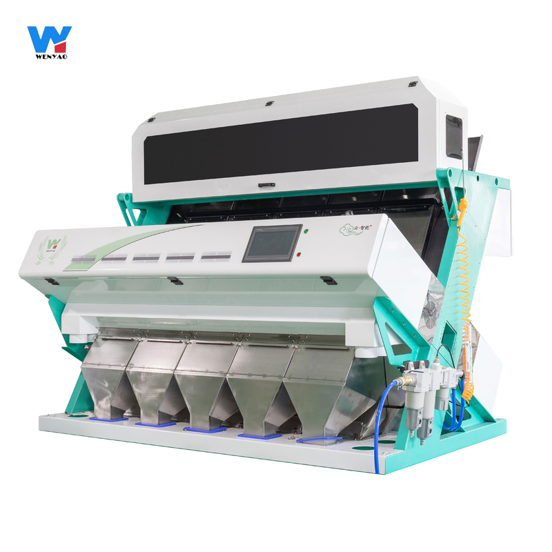Sensor do CCD de Mini Color Sorting Machine With do classificador da cor da passa da amêndoa das porcas