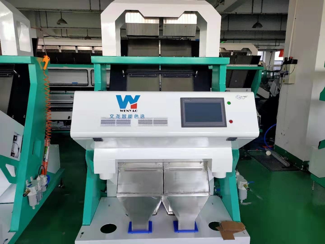 Classificador ótico de 128 feijões brancos de Bean Color Sorting Machine For dos canais