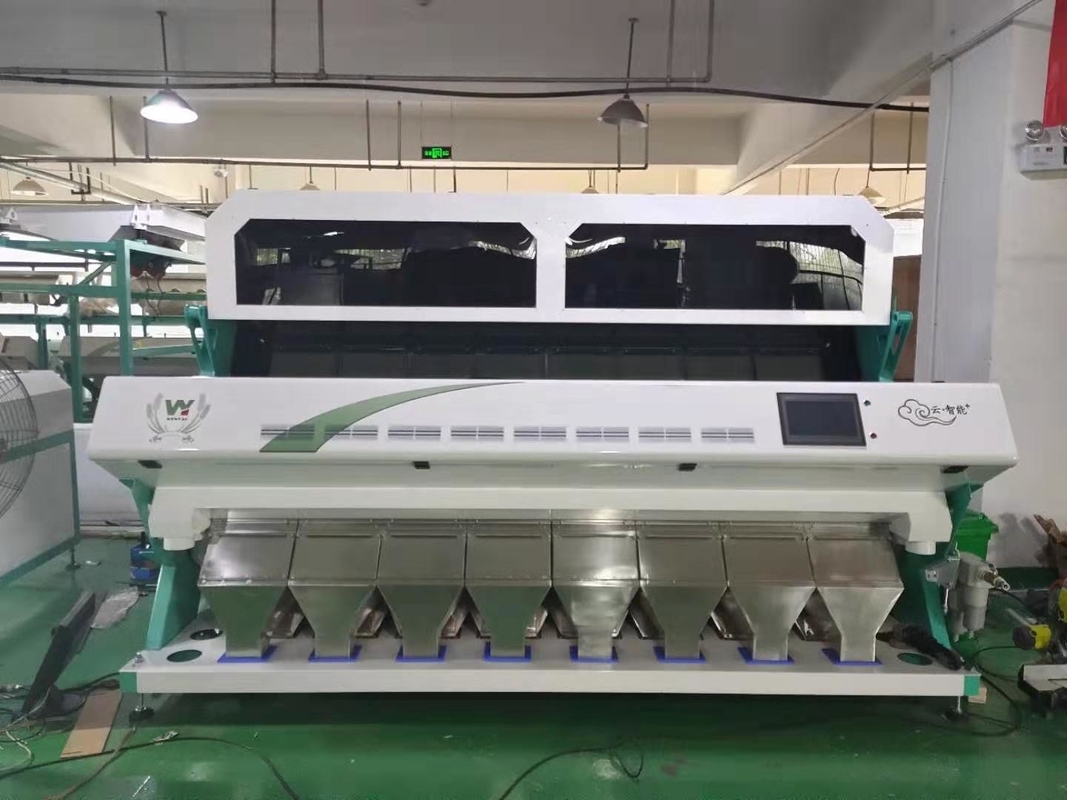 Máquina de classificação de cores de grãos para classificação de cores de arroz