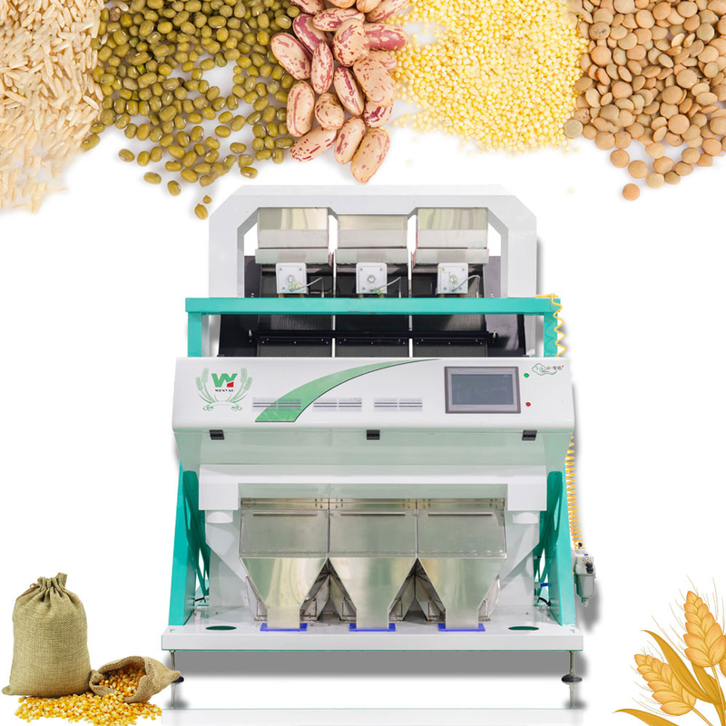 Máquina de classificação ótica do classificador plástico totalmente automático da cor de Mini Seeds Color Sorter Grain do classificador da cor