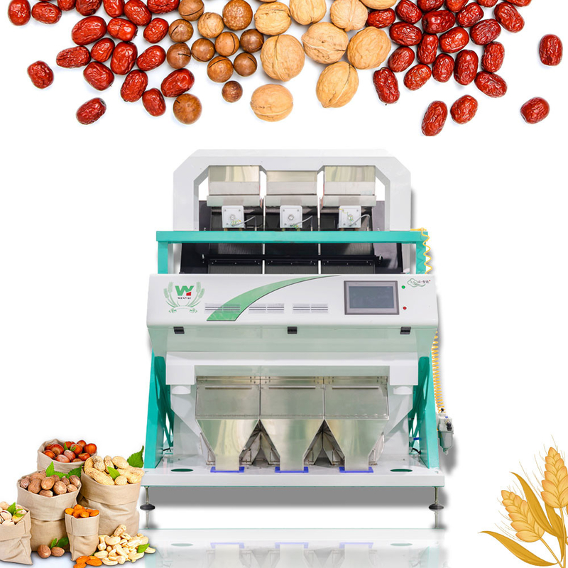 Máquina de classificação ótica do classificador plástico totalmente automático da cor de Mini Seeds Color Sorter Grain do classificador da cor
