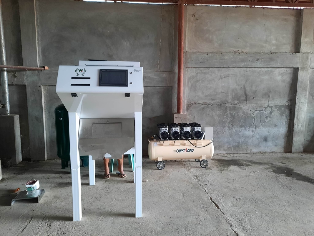 Wenyao 200gk/H Preto Branco Sementes de Sésamo cor Máquina de triagem de cores de alta definição máquina de triagem de cores