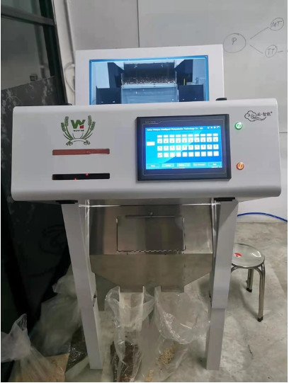 Wenyao 200gk/H Preto Branco Sementes de Sésamo cor Máquina de triagem de cores de alta definição máquina de triagem de cores