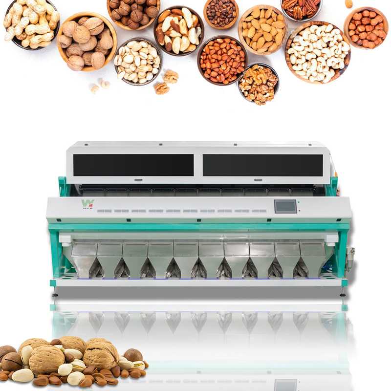 Máquina de classificação de cores de arroz inteligente de alta qualidade com controle de IA da China