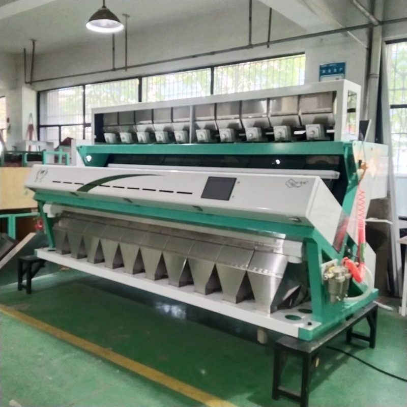 Máquina de classificação de cores de arroz inteligente de alta qualidade com controle de IA da China