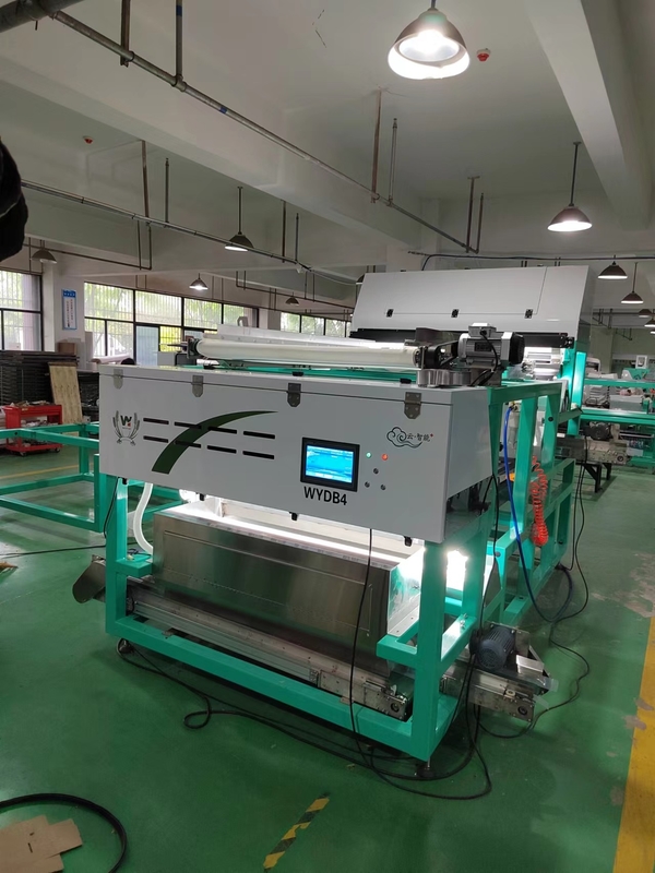 Máquina de classificação de cores de quartzo de rocha seca integra tecnologias de classificação de luz visível