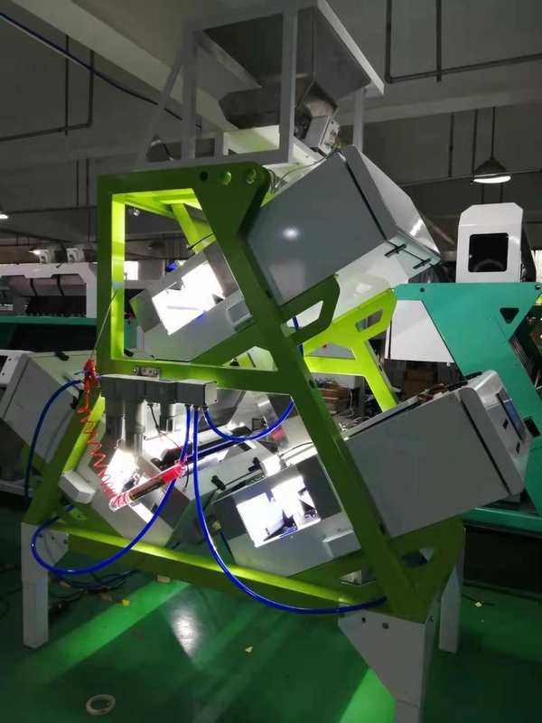 Máquina de triagem de cor de chá de alta precisão Solução de triagem óptica Remova rapidamente caules de chá sementes