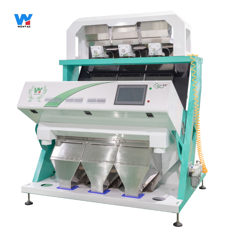 Wenyao 3 escadas 192 canais de alta capacidade Medicago Ruthenica sementes máquina de classificação de cores sementes de girassol Color sorter