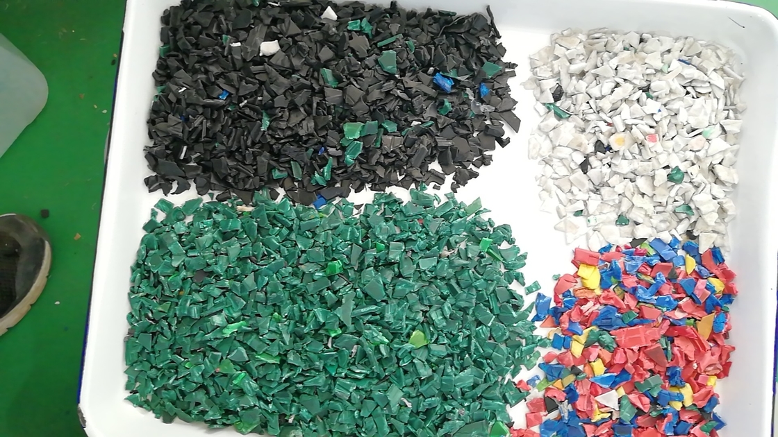 Máquina de classificação de cores de plástico Nir Máquina de classificação de cores de pellets de plástico PCB com câmera CCD e luz LED