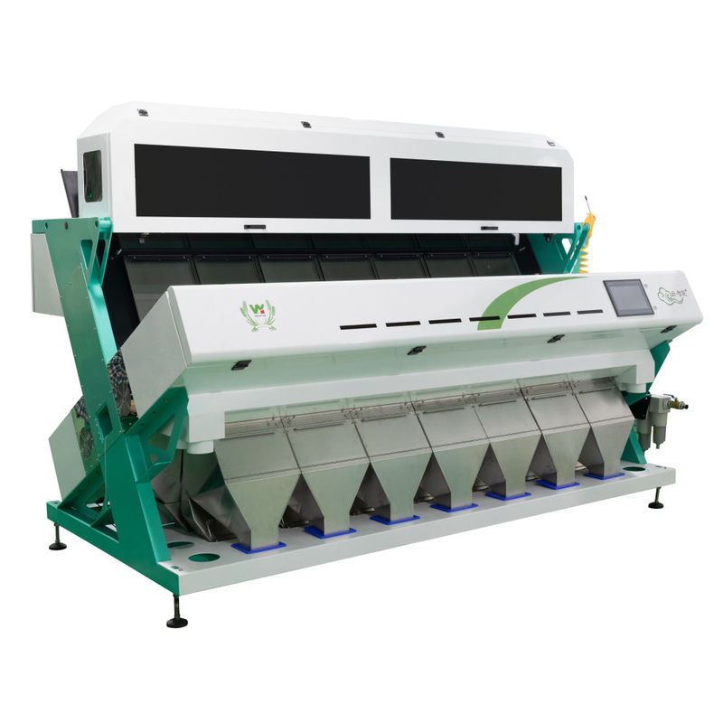 Máquina de classificação de cores de plástico Nir Máquina de classificação de cores de pellets de plástico PCB com câmera CCD e luz LED