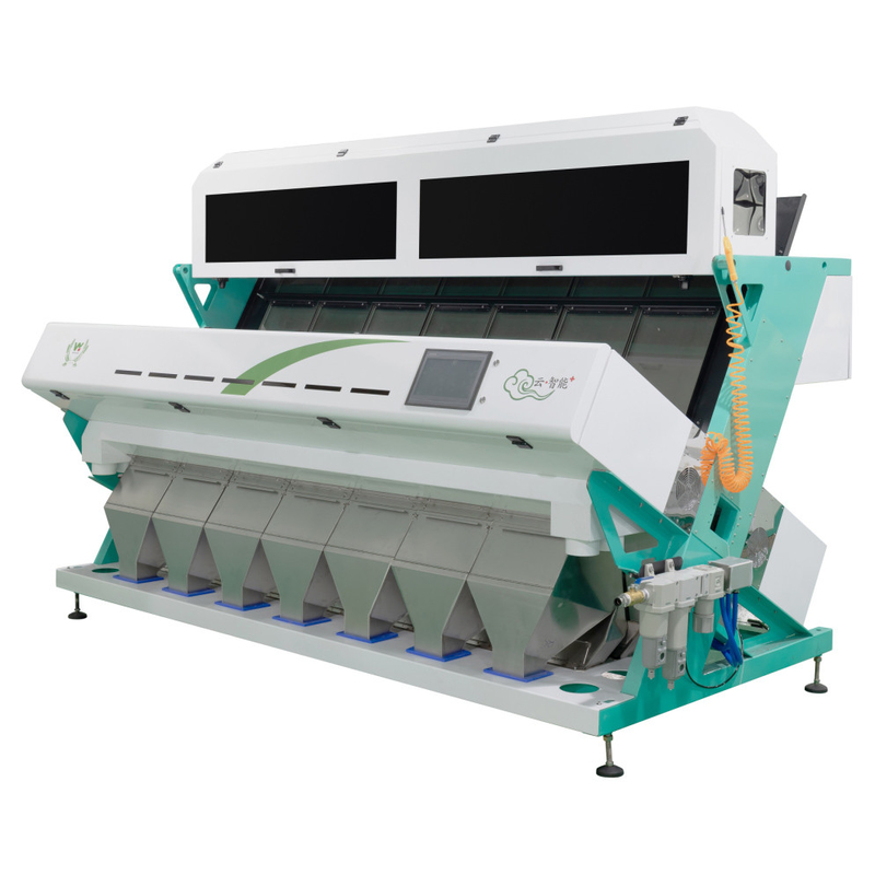 Máquina de classificação de cores de plástico Nir Máquina de classificação de cores de pellets de plástico PCB com câmera CCD e luz LED