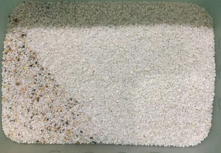 Máquina de classificação de cor de sal inteligente Selecionar limpo para planta de processamento de sal