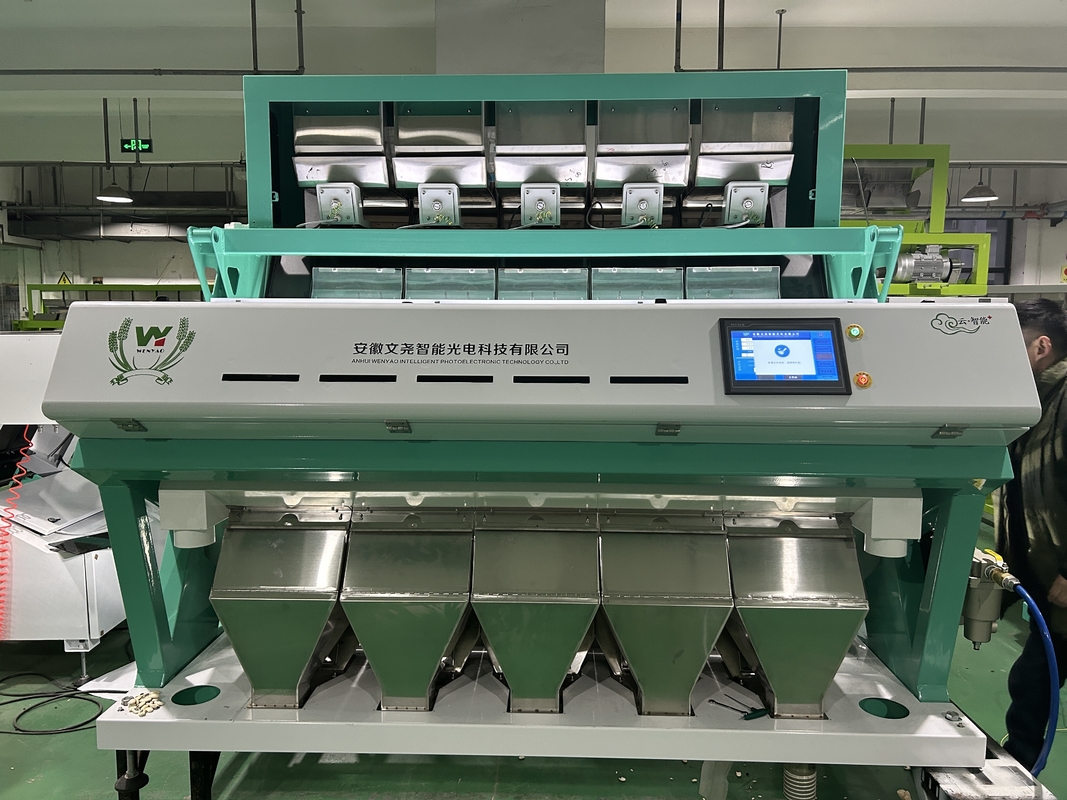 Máquina de triagem de cor de arroz 220V / 50HZ de alta eficiência para triagem precisa de arroz cozido