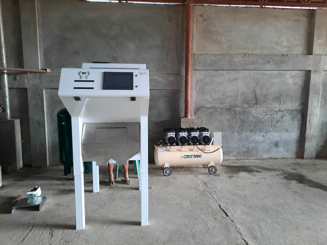 1 chute 64 canais CCD Câmera Juniper Cardamom Color Sorter Machine Com CE Com controle remoto WiFi