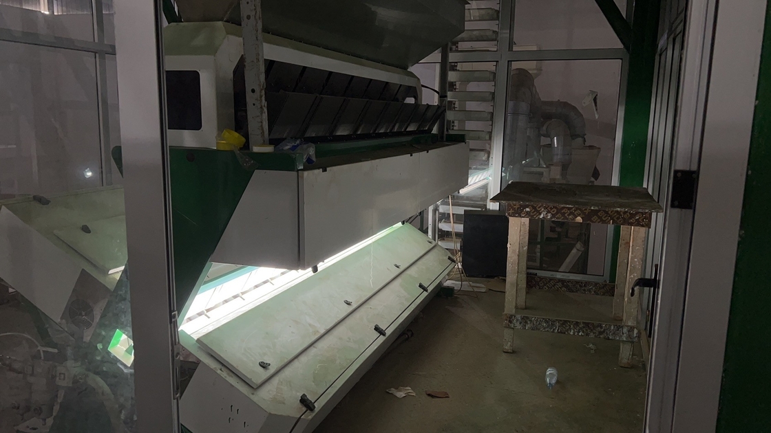 Material de aço inoxidável Sorteador de cores de feijão com 8 escadas 4 - 5t/h