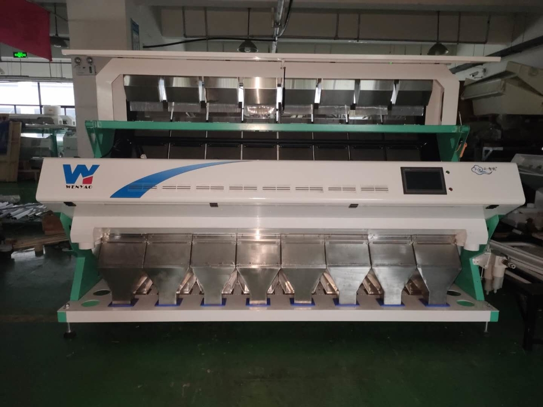 Máquina de classificação de cores de grãos de café verde cru para classificação de grãos de café torrados
