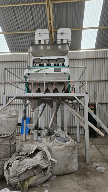 América FPGA Processing Chip Optical Wheat Color Sorter Máquina de triagem com Toshiba Japão CCD para triagem