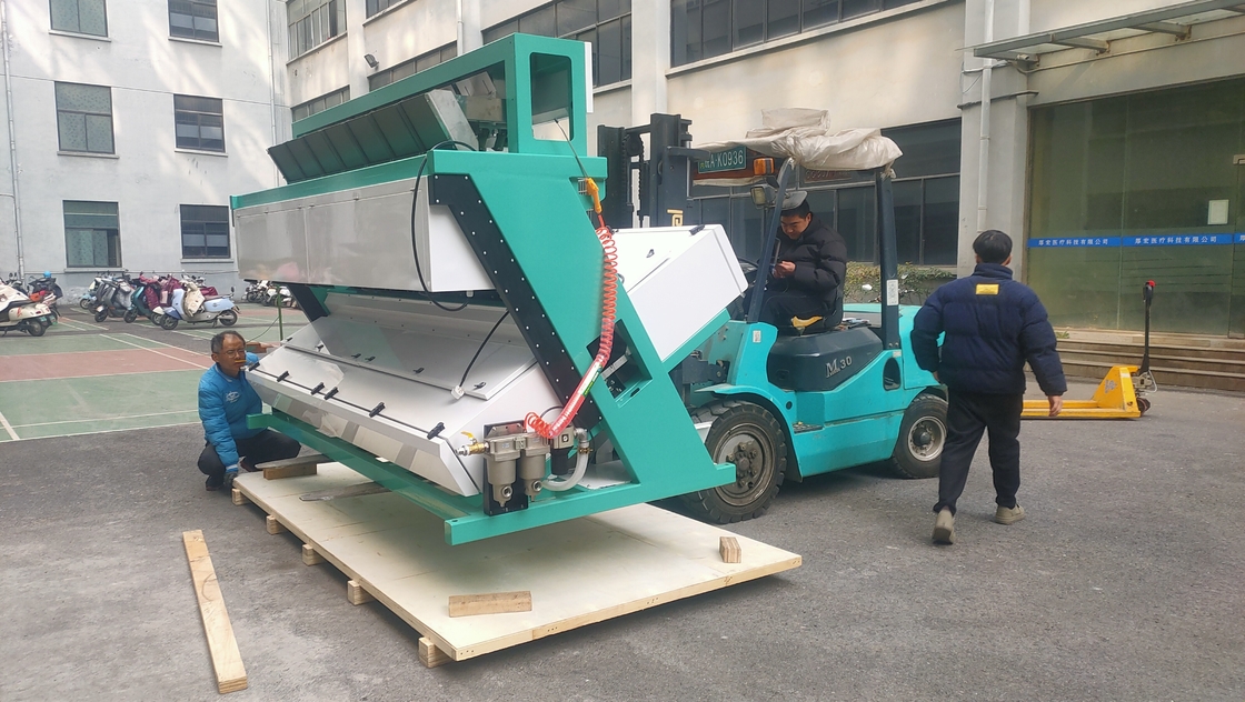 Ejetores de alta frequência Máquina de triagem para triagem de cascas de olibanum Auto-projeto 0,75kw 7,0kw Potência