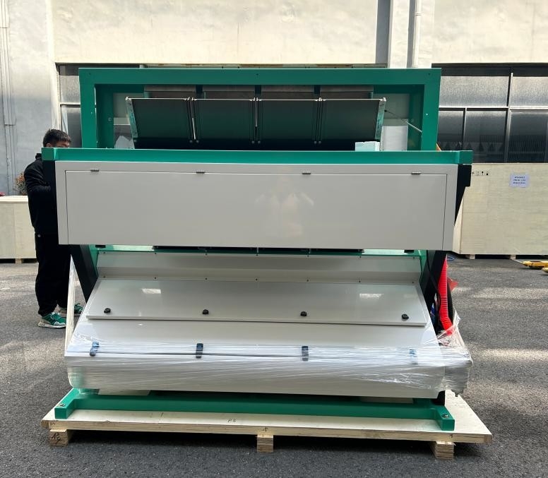 máquina de classificação plástica conduzida da cor da solução para a máquina plástica do classificador da cor