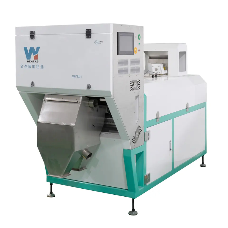 Máquina de triagem de cor de trigo eficiente Máquina de triagem de alta capacidade com baixo nível de ruído e peso leve Alta precisão de triagem
