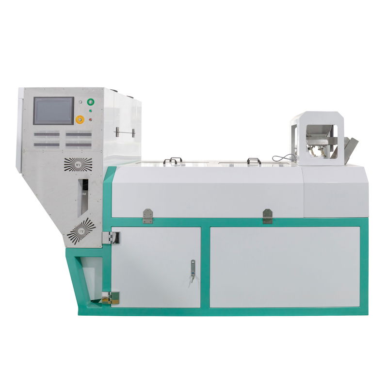 Máquina de reciclagem de plástico Ccd Colorido Plástico Color Sorter Processamento de resíduos