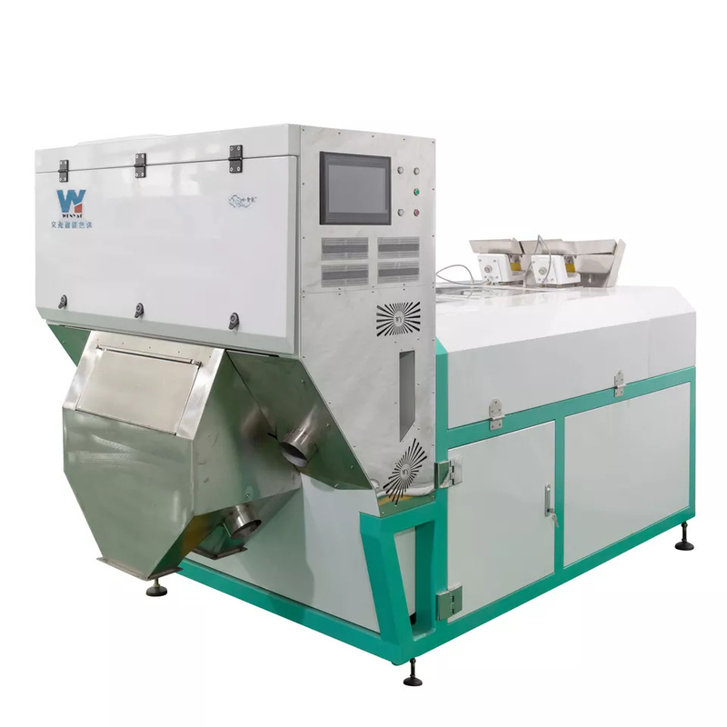 Máquina de reciclagem de plástico Ccd Colorido Plástico Color Sorter Processamento de resíduos