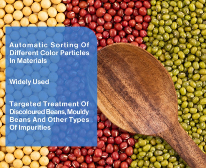 Aprendizagem profunda Máquina de triagem de cores de feijão de aço inoxidável com 99,9% de precisão de triagem