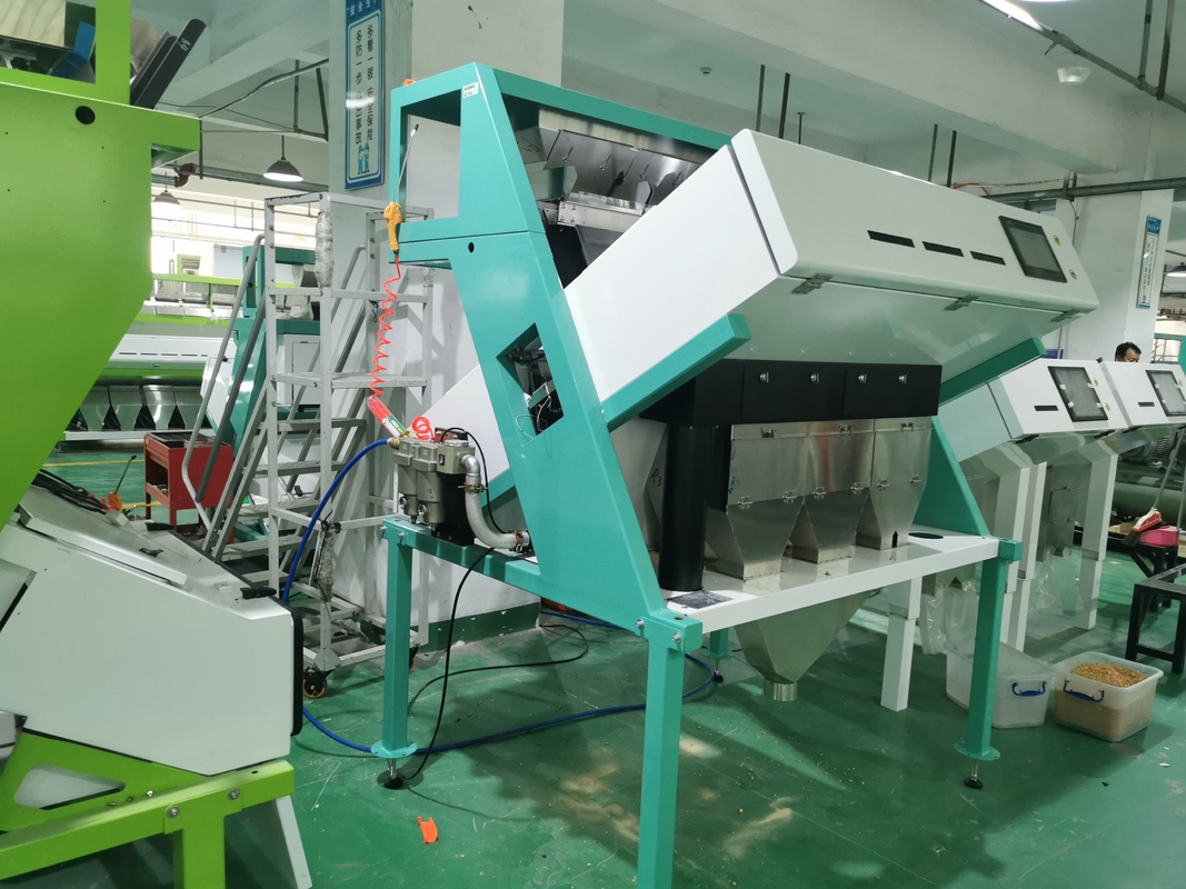 Automação de alto desempenho de triagem de cores de nozes