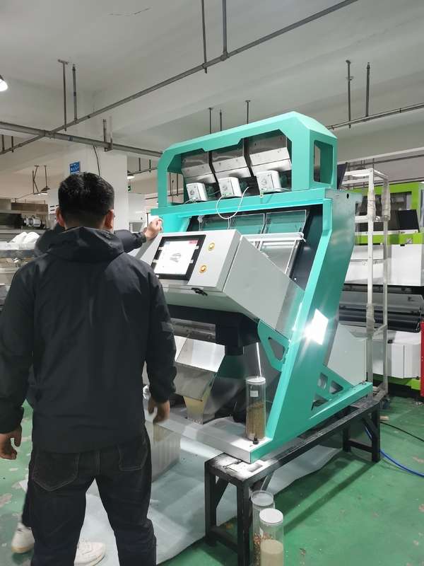 Automação de alto desempenho de triagem de cores de nozes
