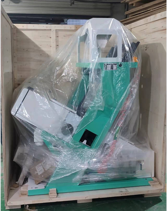 Máquina de classificação de cores de grãos de estilo chute profissional de funções múltiplas Arroz Feijão Trigo Color Sorter