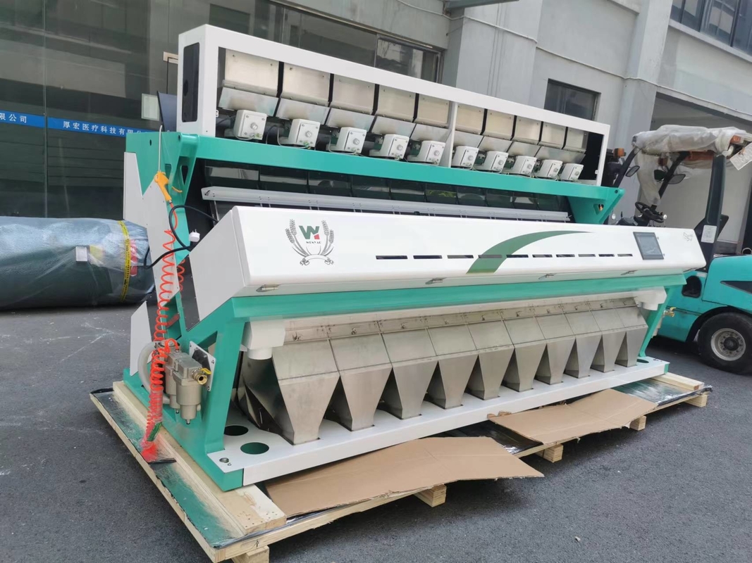 Máquina de classificação de cores óptica de cores completas CCD Máquina de classificação de cores para classificação de sal marinho de rocha com certificação CE