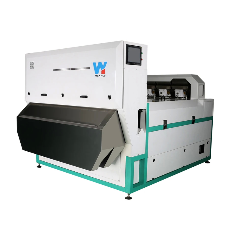 1000 kg/h Capacidade de triagem Máquina de triagem de cores com câmera Toshiba