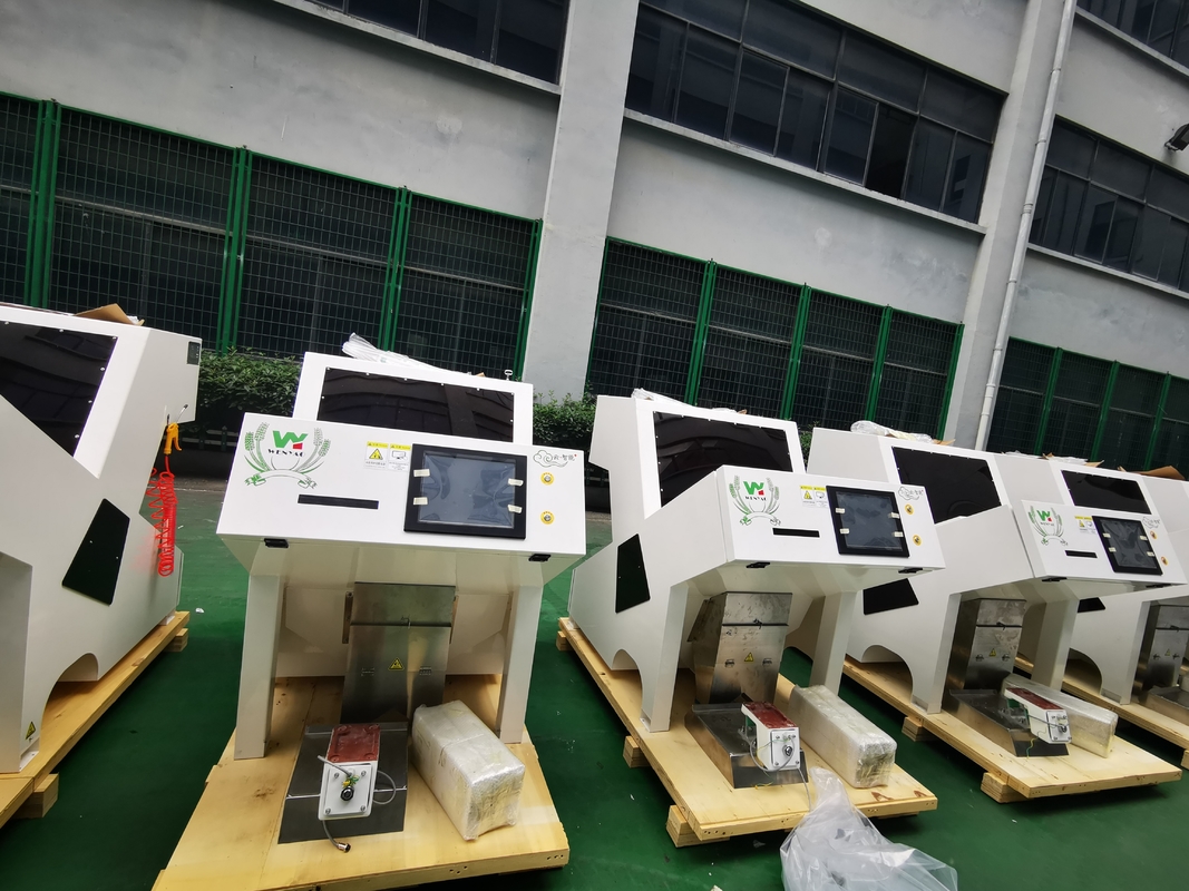 INTELIGENTE SORTEADOR DE COLOR CCD de trigo mourisco Máquina de triagem óptica