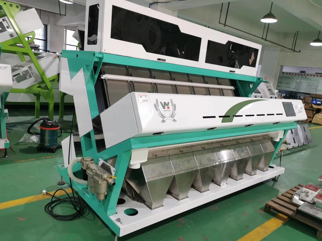 Wenyao Grão de café avelã cardamomo Processamento máquina de triagem de cores Fábrica máquina de triagem de cores