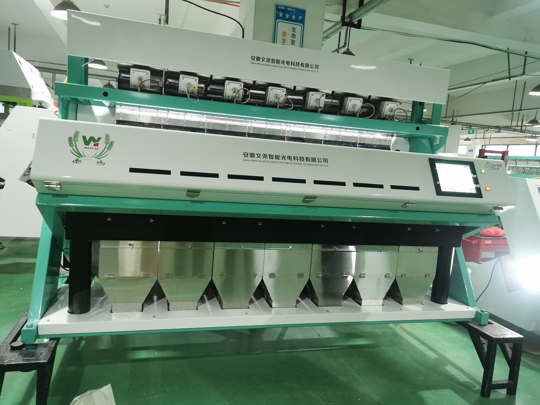 WENYAO Máquina automática de triagem de cores CCD inteligente pistache nozes macadamia mini máquina de triagem de cores