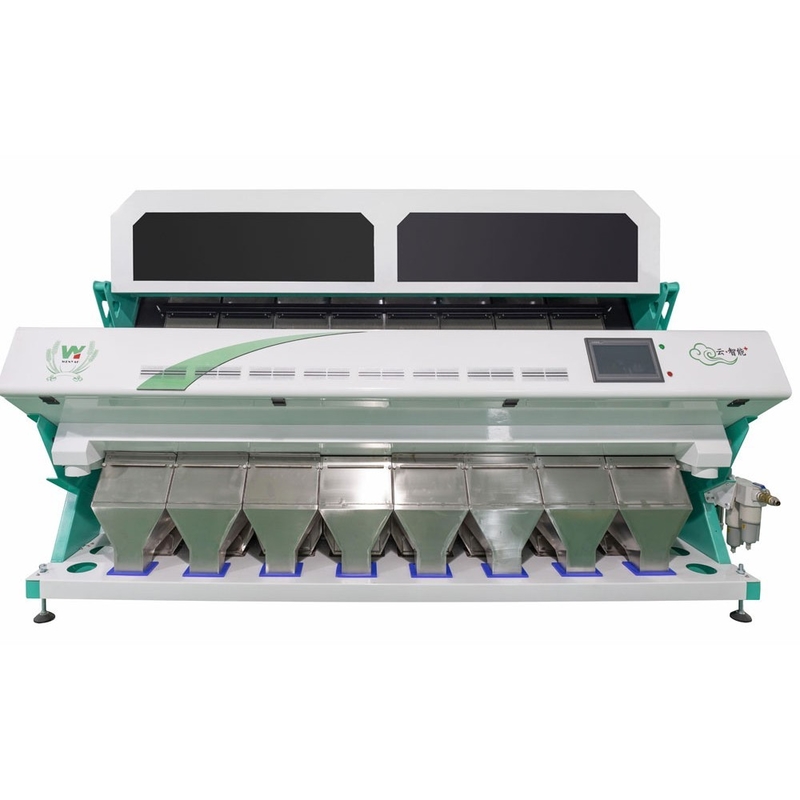 Máquina de classificação de cores CCD de cor completa para classificação de sal marinho de rocha com certificação CE
