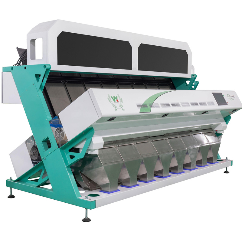 Máquina de classificação de cores CCD de cor completa para classificação de sal marinho de rocha com certificação CE