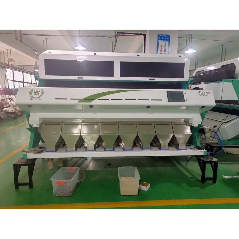 Máquina de classificação de cores CCD de cor completa para classificação de sal marinho de rocha com certificação CE