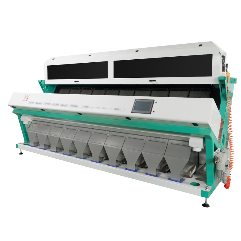 WENYAO 99,9% Máquina de separação de cores de plástico de pureza para animais de estimação / PVC / Pp Flocos Multifunção CCD Plastic Color Sorter